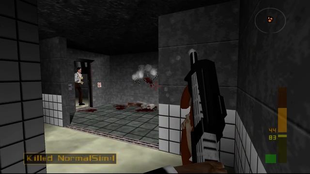 Goldeneye N64 60fps with Bots - License to Kill - Facility смотреть онлайн