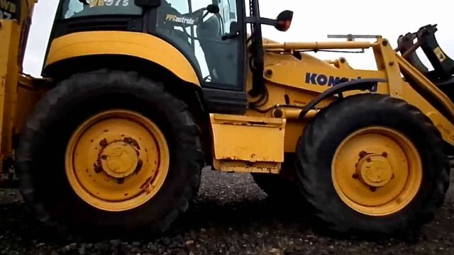 Komatsu WB97S смотреть онлайн