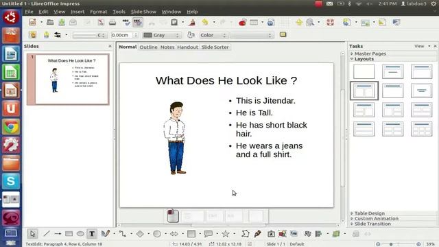 Libre Office Impress How to change the background ? смотреть онлайн