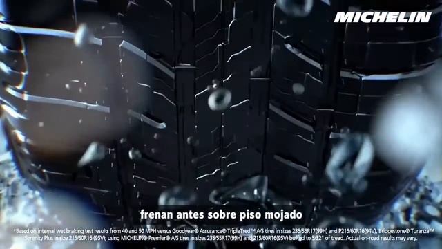 MICHELIN® Premier® Family Seguras cuando son nuevas, seguras cuando están gastadas смотреть онлайн