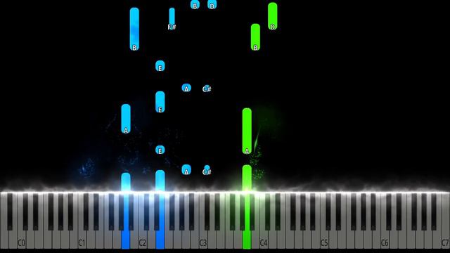 U2 - With Or Without You Piano Tutorial смотреть онлайн