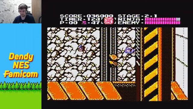 Японские игры. Ninja Gaiden (Ninja Ryūkenden) (№80) смотреть онлайн