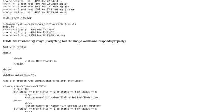 Raspberry Pi: Image not found web.py server смотреть онлайн