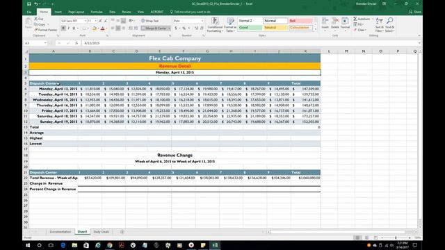 Excel Project Helps Module 2 смотреть онлайн