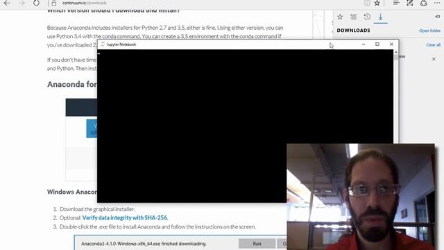Installing Jupyter Notebook on Windows 10 смотреть онлайн