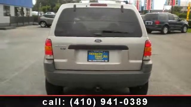 2001 Ford Escape - Automotive Direct USA - Millersville/Baltimore, MD 21108 смотреть онлайн