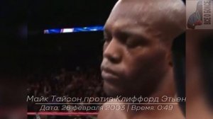 Вырубил за 30 секунд  | Самые Быстрые Нокауты Майка Тайсона