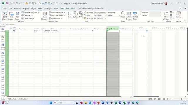 Fed up of formatting a Gantt chart? Change the default Gantt view смотреть онлайн