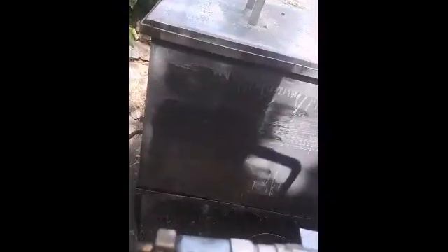 Самодельная паровая воскотопка для рамок в работе с парогенератором смотреть онлайн