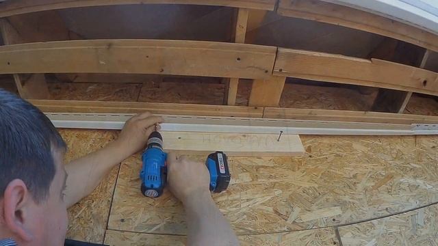 #20 Проект 3в1. Монтаж виниловых софитов на карниз и свес крыши своими руками. Часть 2. Инструкция смотреть онлайн