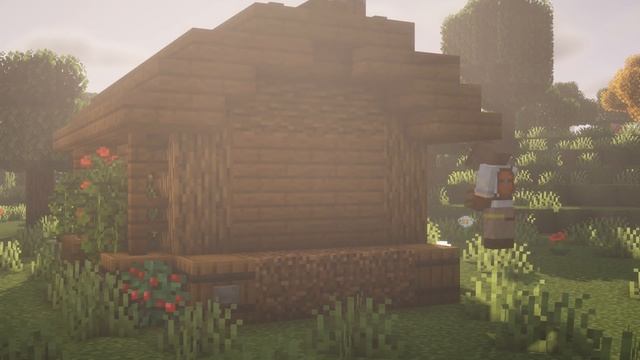 Minecraft: How To Build A Simple Barn | Farm House Survival Tutorial