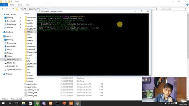 Membuat Project Laravel Menggunakan Composer dan GIT смотреть онлайн