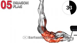 Тренировки Брюса Ли для Пресса (фирменные упражнения для пресса). 22-дневная тренировка пресса.
