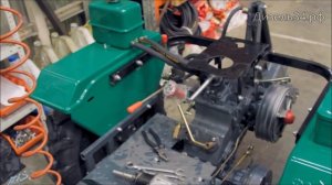 Сборка минитрактора Файтер Т-15