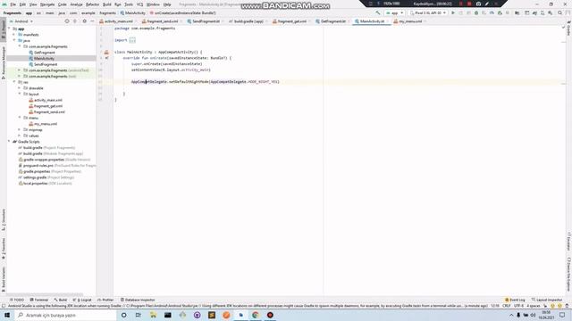 Kotlin Fragment to Fragment navigation with bottomtabtavigation смотреть онлайн
