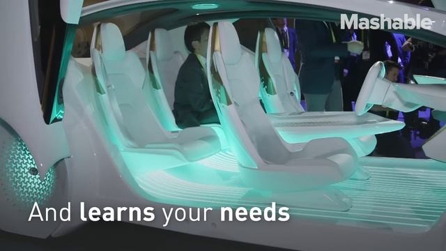 Toyota Concept-i futuristic car смотреть онлайн