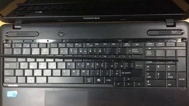 How to replace laptop keyboard Toshiba Satellite C660-B078 смотреть онлайн