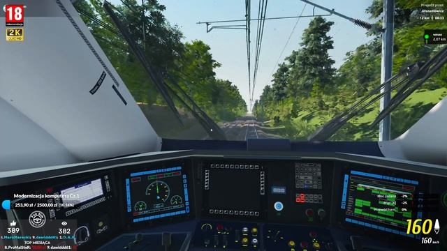 PENDOLINO ED250 PKP INTERCITY WARSZAWA - KATOWICE - SimRail? PO PREMIERZE Z LICZNYMI UWAGAMI