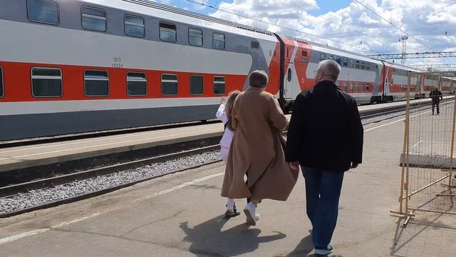 Отправление поезда Кострома - Санкт-Петербург смотреть онлайн