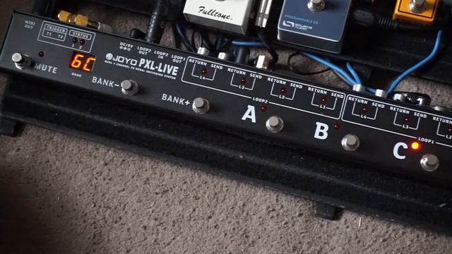 Using Triggers on a JOYO PXL Live - walkthrough with a Vox AV 30 смотреть онлайн