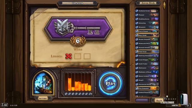 [NEW META] DUAL legend Azshara Rotgill Shaman - Full Run - Hearthstone Arena смотреть онлайн