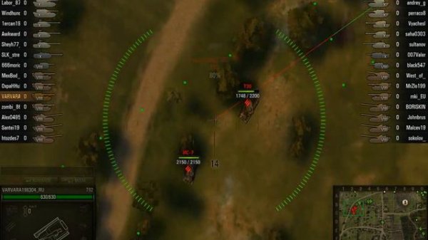 World of Tanks Classic. Играем на артах. 0.7.0