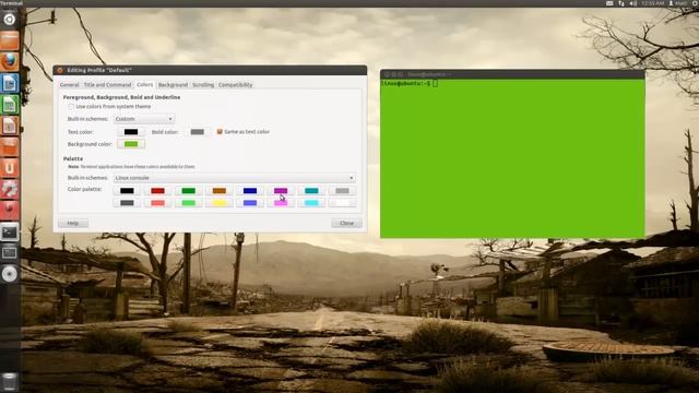 How to Change the Terminal Background Color (Also adding an image or setting transparency) смотреть онлайн