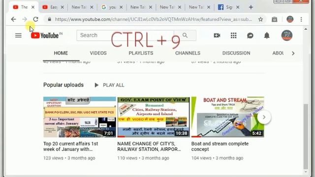 Google Chrome shortcut keys || Google Chrome Tips || The most useful keyboard shortcuts for google смотреть онлайн