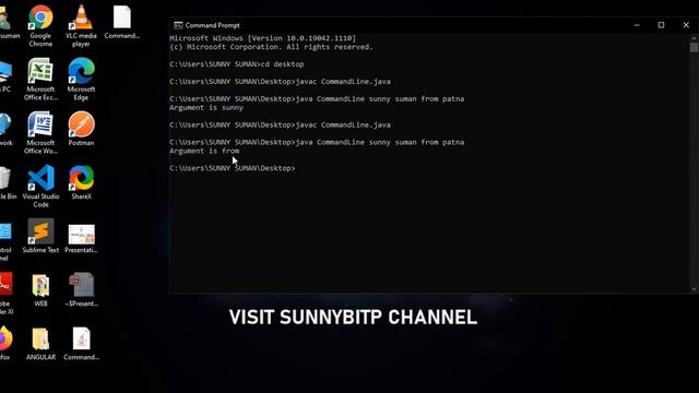 Command Line Argument In Java | IN HINDI смотреть онлайн