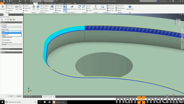 Autodesk Inventor HSM 5 Axis Machining смотреть онлайн
