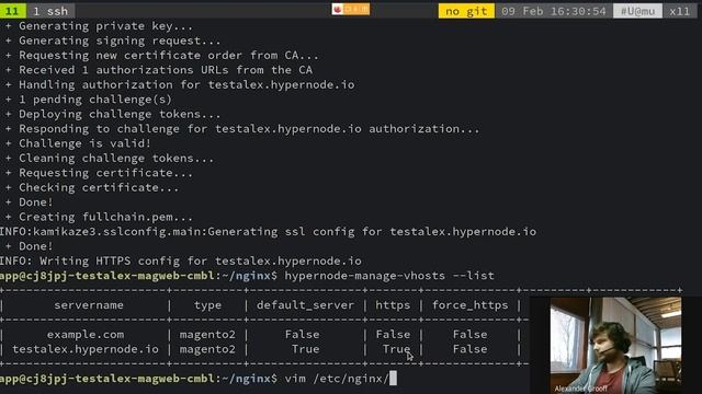 Developer Preview | Talking about: NGINX Config Reloader and (Hypernode) Managed VHosts смотреть онлайн