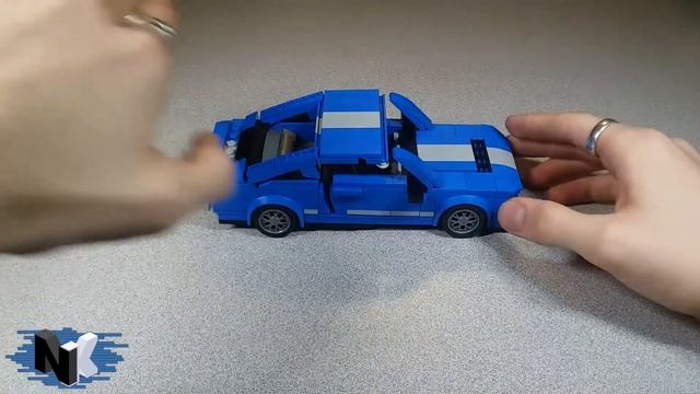 Realistic LEGO 2010 Ford Shelby GT500 MOC! смотреть онлайн