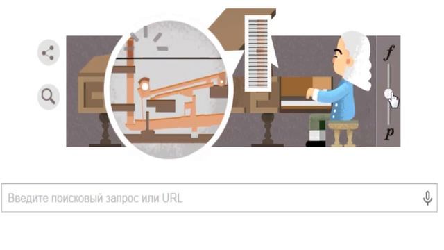 Google Doodle: Бартоломео Кристофори смотреть онлайн