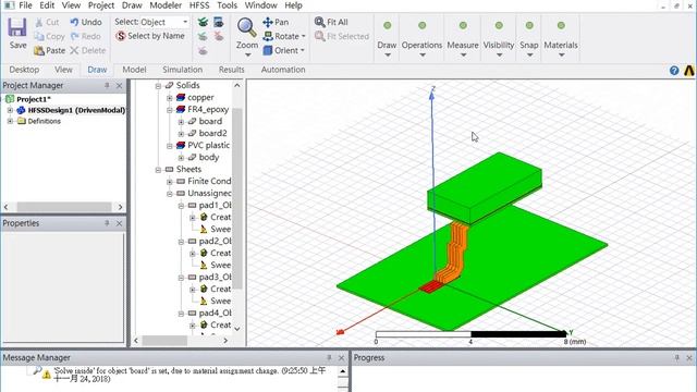 How to Export and Import 3D CAD File in HFSS смотреть онлайн