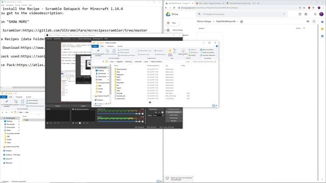 How to install ScrambleCraft 1.14.4 Datapack Tutorial (Easy) смотреть онлайн