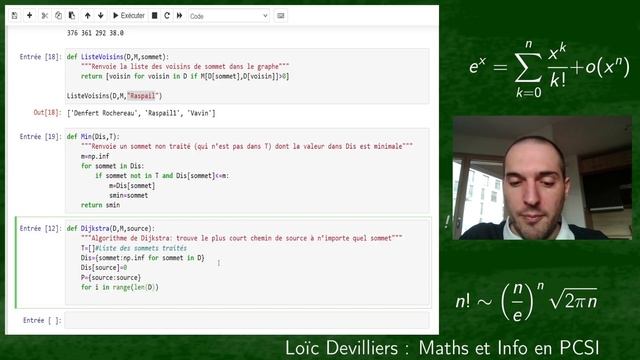 Info ? : ? programmation de l’algorithme de Dijkstra en Python sur le graphe du métro parisien смотреть онлайн