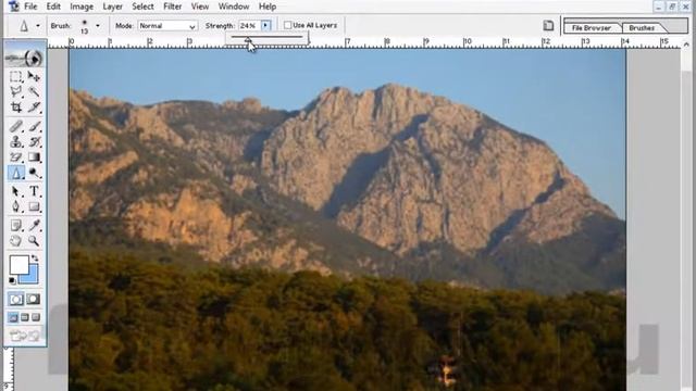 Локальное повышение резкости на фотов Adobe Photoshop смотреть онлайн
