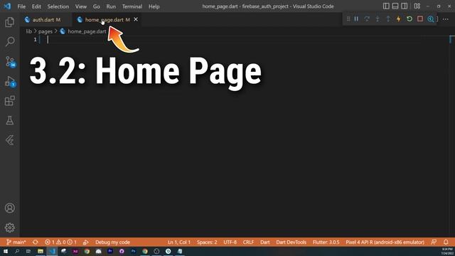 Flutter Firebase Auth - The Cleanest & Fastest Way - IOS & Android смотреть онлайн