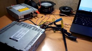 Магнитола Alpine. Aux своими руками.