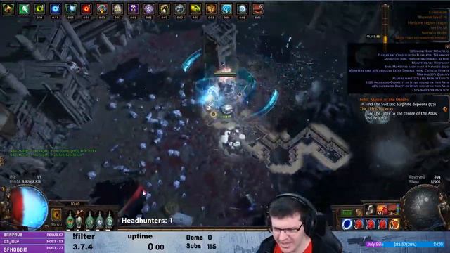 POE Legion build update 2 - CoC Block смотреть онлайн