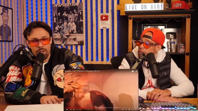 METALLICA Enter Sandman Live In MOSCOW 1991 REACTION With