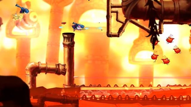 Прохождение Игры Rayman Origins - Драконовый суп #13
