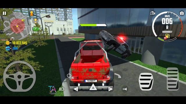 Car Simulator 2 | How to get out from car in Police Chase | Gun? | Car Games Android Gameplay смотреть онлайн
