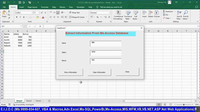 37_23.0416_EXCEL VBA & MACROS_0022_Ms-Access & Ms-SQL Server Connectivity Part2, Pivot_Tables by VB смотреть онлайн