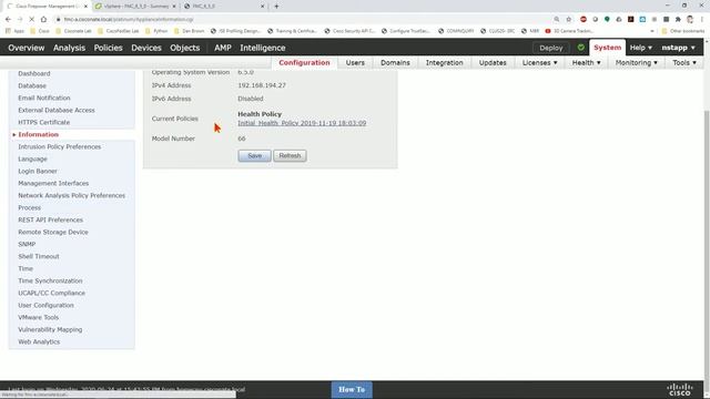 Cisco: Security - Firepower Management Center (FMC) Admin CLI Password Recovery смотреть онлайн