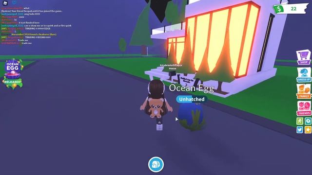 Labrador Playz and Banana Splits React to The new Ocean Egg Update InR Roblox Adopt me! смотреть онлайн