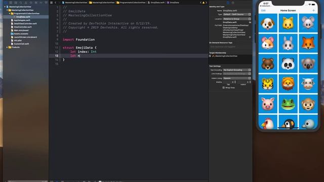 Swift CollectionView Programmatic Data Model смотреть онлайн