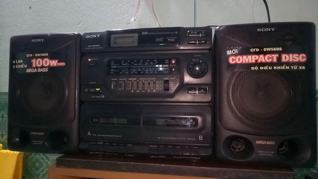 cassett sony CFD-DW560s смотреть онлайн