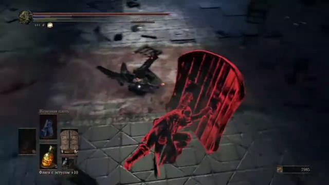 Гигантский щит-дверь или как морально сломать хоста в Dark Souls 3 смотреть онлайн