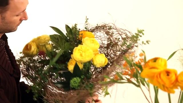 Флористический каркас. Наращивание и декорирование букета смотреть онлайн